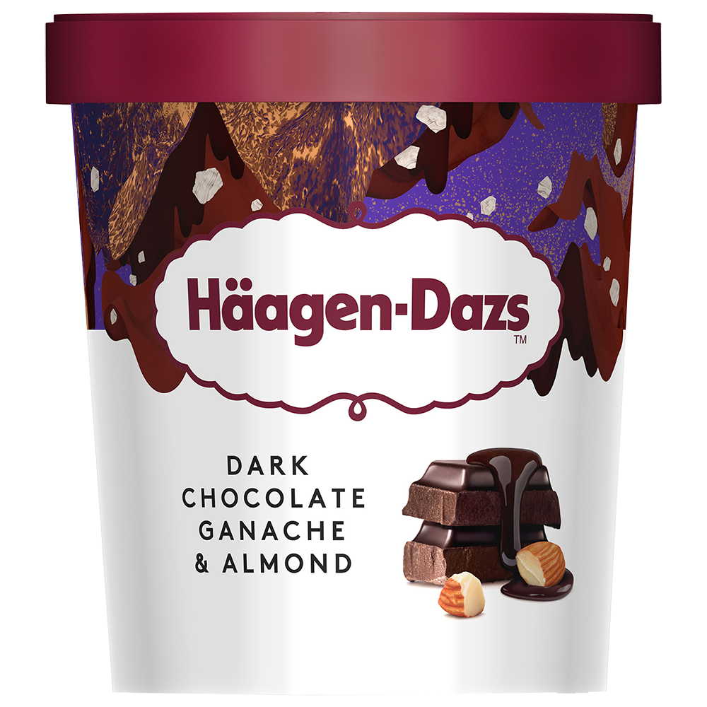 dark chocolate ganache almond pint